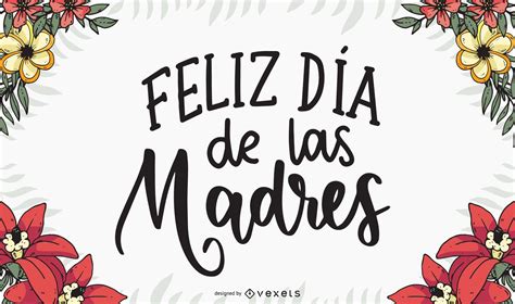 Feliz Dia De Las Madres Lettering Design   Vector Download