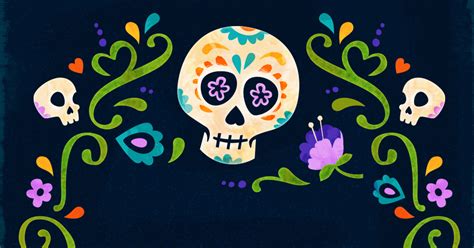 Feliz Dia De Los Muertos 11/1  | Seasonal eCard | Blue ...