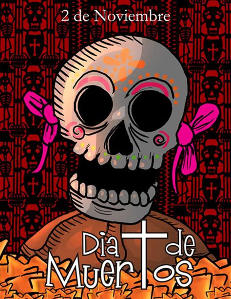 Feliz día de los Muertos WhatsApp | Mexican art, Dia de ...