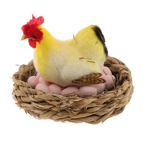 Fenteer Gallina Decorativa del Huevo del Ornamento del ...