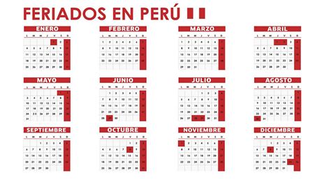 Feriado 24 De Mayo 2021 : Feriados 2021 Peru Calendario ...