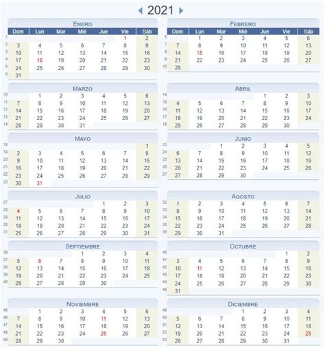 Feriados 2021, Estados Unidos: calendario completo y días ...