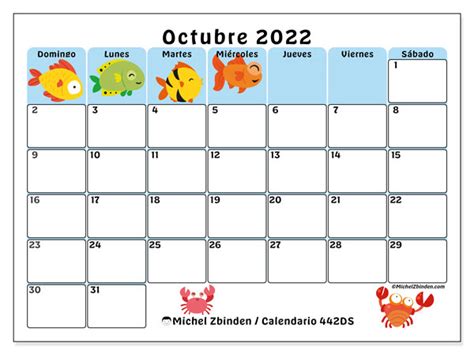 Feriados Octubre 2022 Chile Calendario
