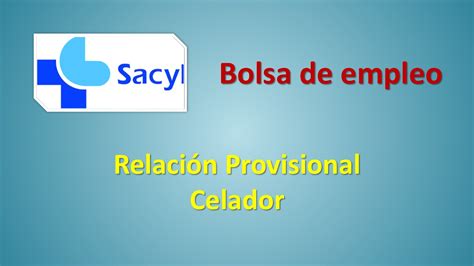 FeSP UGT Zamora – Sacyl: Relación provisional Bolsa de ...