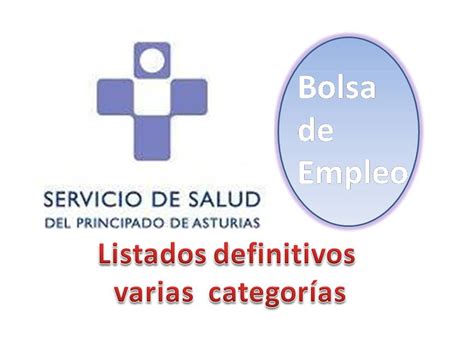 FeSP UGT Zamora – Servicio de Salud de Asturias: Bolsa de empleo ...