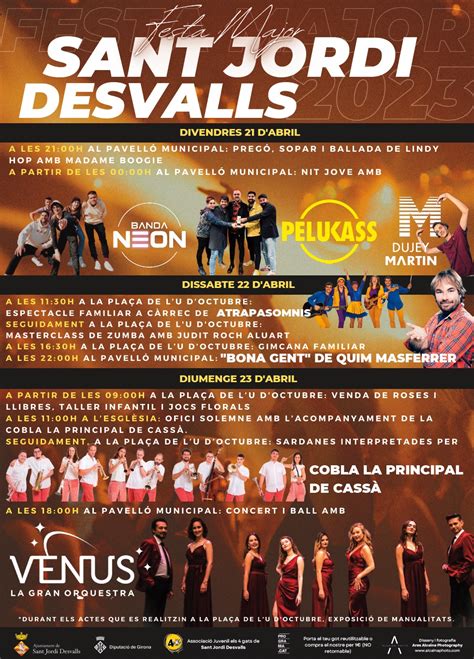Festa Major de Sant Jordi Desvalls Web oficial de l Ajuntament de ...