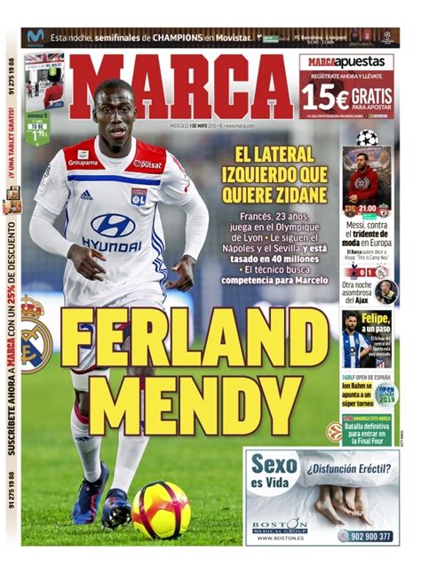 Fichajes Real Madrid: Oficial: Ferland Mendy, nuevo ...