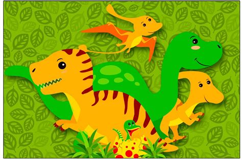 Fiesta de Dinosaurios: Invitaciones de Cumpleaños para Imprimir Gratis ...