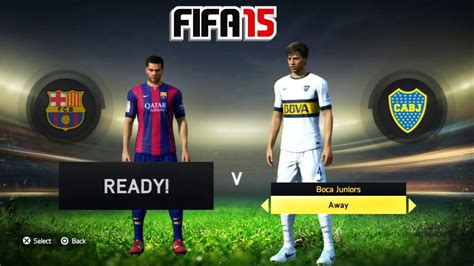 FIFA 15 Gameplay Demo PS3 FC Barcelona Vs Boca Juniors ...