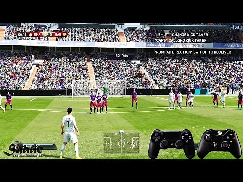 FIFA 16 Free Kick Tutorial | Xbox & Playstation | HD 1080p