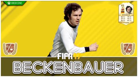 FIFA 17 | Legend Review | Franz Beckenbauer !   YouTube