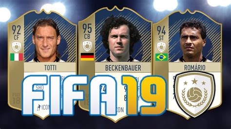 FIFA 19 New Icons Wishlist w/ Totti, Beckenbauer, Hugo ...
