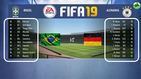 FIFA 19 XBOX 360 GAMEPLAY BRASIL x ALEMANHA em 720p   YouTube
