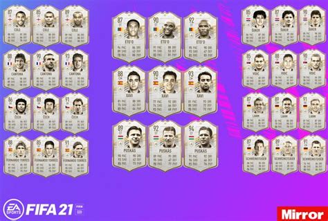 FIFA 21 Icons: All 100 Icons in FUT 21 confirmed including ...