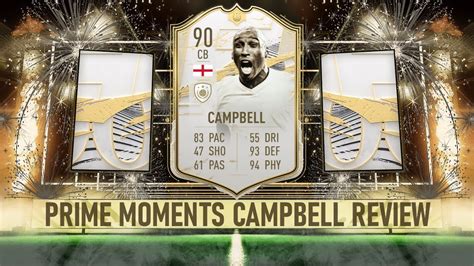 FIFA 21 PRIME ICON MOMENTS CAMPBELL  90  PLAYER REVIEW ...