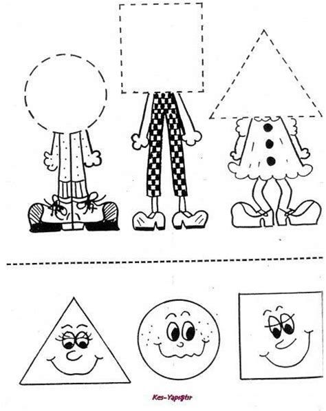 Figura geometrica | escuela | Preschool worksheets ...