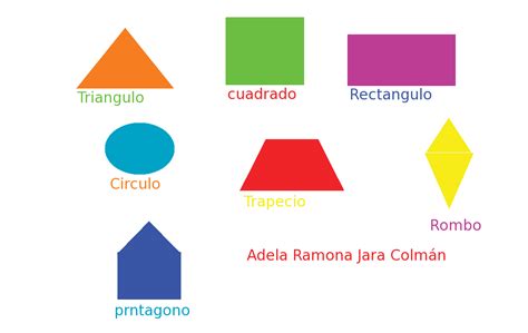 Figuras geometricas con sus nombres en español   Imagui