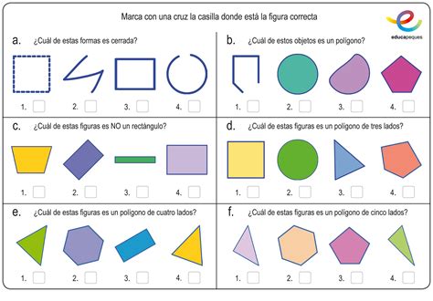 Figuras geométricas en primaria para imprimir  Imágenes