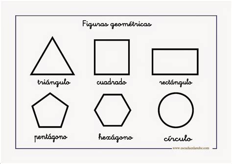 Figuras Geometricas para Imprimir Colorear y Recortar ...