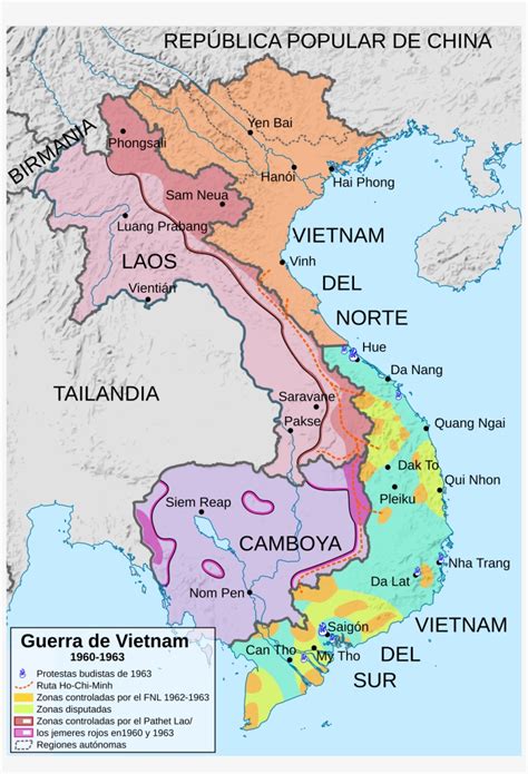 File   1959 Vietnam War Map   Free Transparent PNG ...
