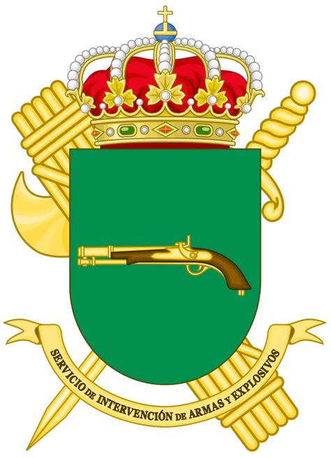File:Coat of Arms of the Guardia Civil Control of Weapons ...