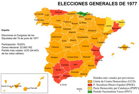 File:Elecciones generales españolas de 1977   distribución ...