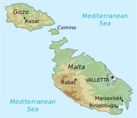 File:General map of Malta.svg Vikidia, l enciclopedia ...