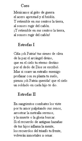 File:Himno Nacional Mexicano  I y II Estrofas .png   Wikimedia Commons