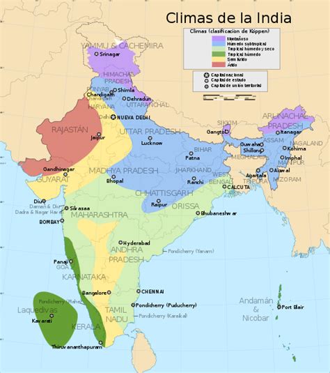 File:India climatic zone map es.svg   Wikimedia Commons