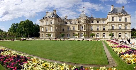 File:Jardines de Luxemburgo y palacio, París, panorámica ...