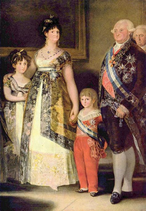 File:La familia de Carlos IV, Francisco de Goya  detail ...