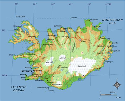 File:Map of Iceland.svg   Wikimedia Commons