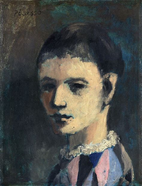 File:Pablo Picasso, 1905, Arlequin  Harlequin s head , oil on panel ...