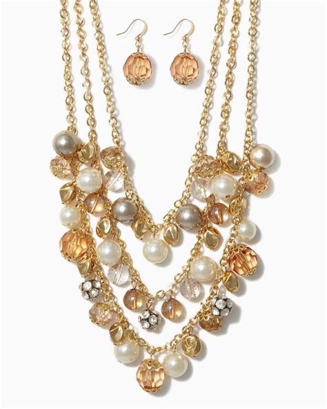 Filigree Luxury Necklace Set | Fashion Jewelry | charming charlie ...