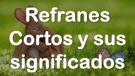 Filosofando  | Refranes Cortos p6 | #Refranes # ...