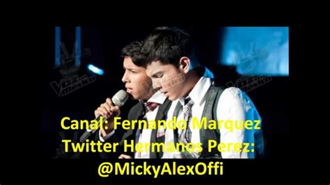 Final La Voz México 2  Audio   Hermanos Perez Meza  Without You  en ...