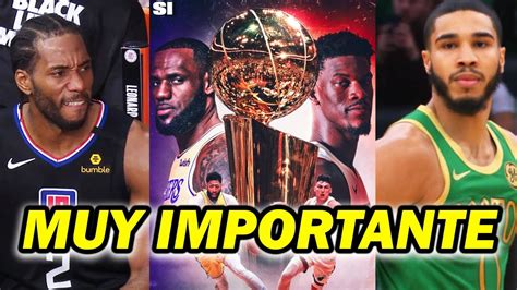 FINAL NBA, NOVEDADES IMPORTANTES Y MERCADO DE TRASPASOS   YouTube