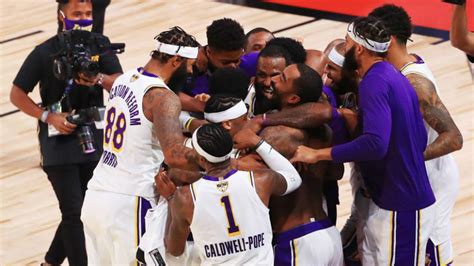 Finales NBA 2020: El dato que convierte a los Lakers en un equipo casi ...
