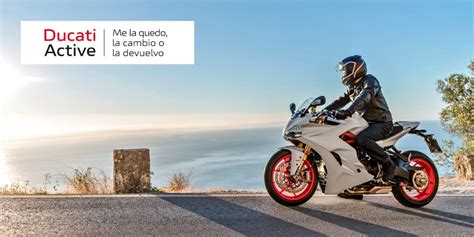 Financiación Ducati Active! Desde 99 €/mes | Ducati Madrid