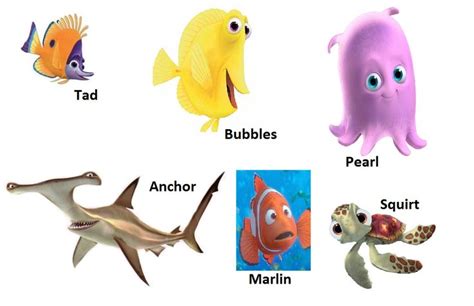 finding nemo characters   Google Search | under the sea ...