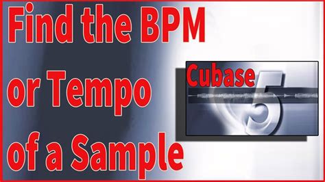 Finding the Tempo and BPM of song   YouTube