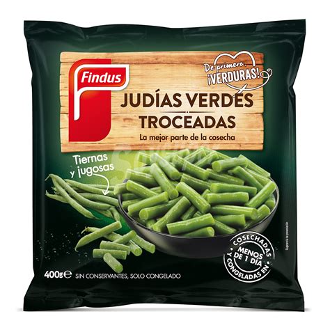 Findus Judías verdes troceadas bolsa 400 gr Bolsa 400 gr