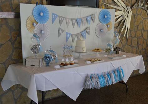 First Communion Baptism Party Ideas | Photo 1 of 16 ...