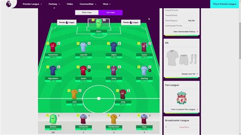 FIRST FPL DRAFT! #503269 IN THE WORLD! FANTASY PREMIER ...