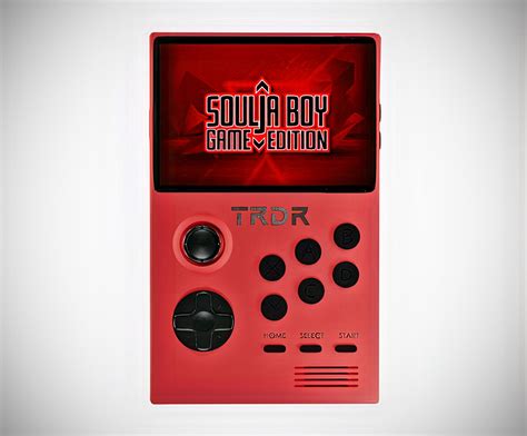 First Look at Soulja Boy’s New TRDR Handheld Game Console – TechEBlog