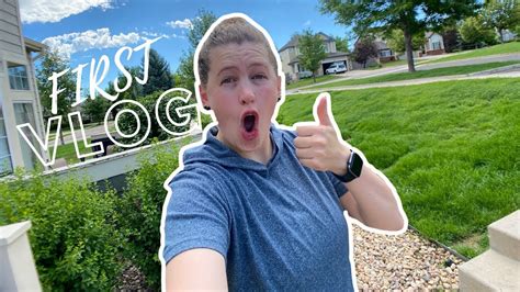 FIRST VLOG!!!   YouTube