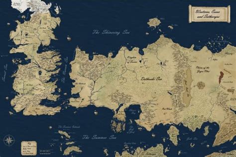 Five of the Best Maps to Chart the World of Game of Thrones