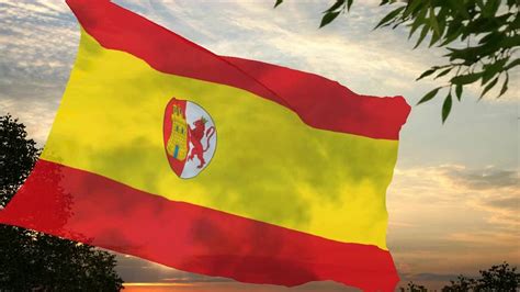Flag and anthem of the First Spanish Republic  1873–1874 ...