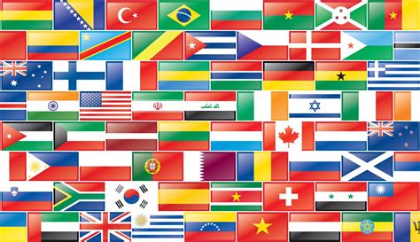 Flags of the World Background  free  | Flag Stickers and More