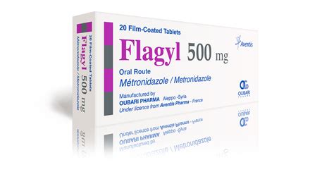 Flagyl 500 mg   Ovules   Oubari Pharma